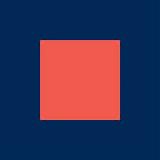warm red on navy