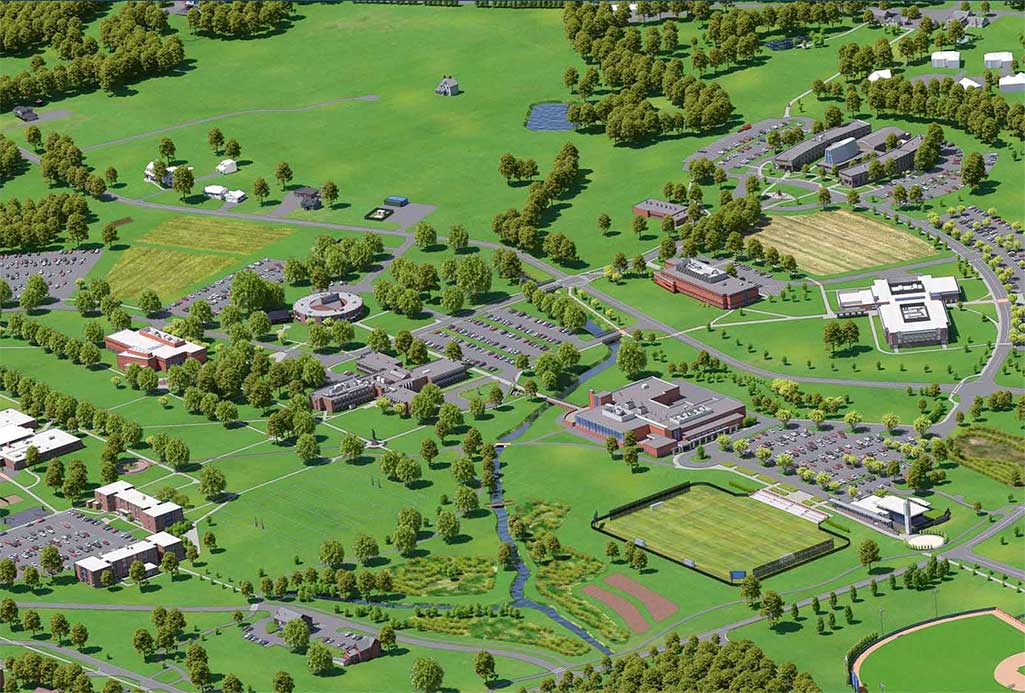 DeSales University map