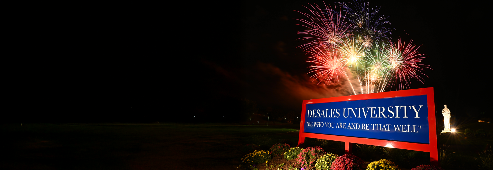 students at the farmhouse
