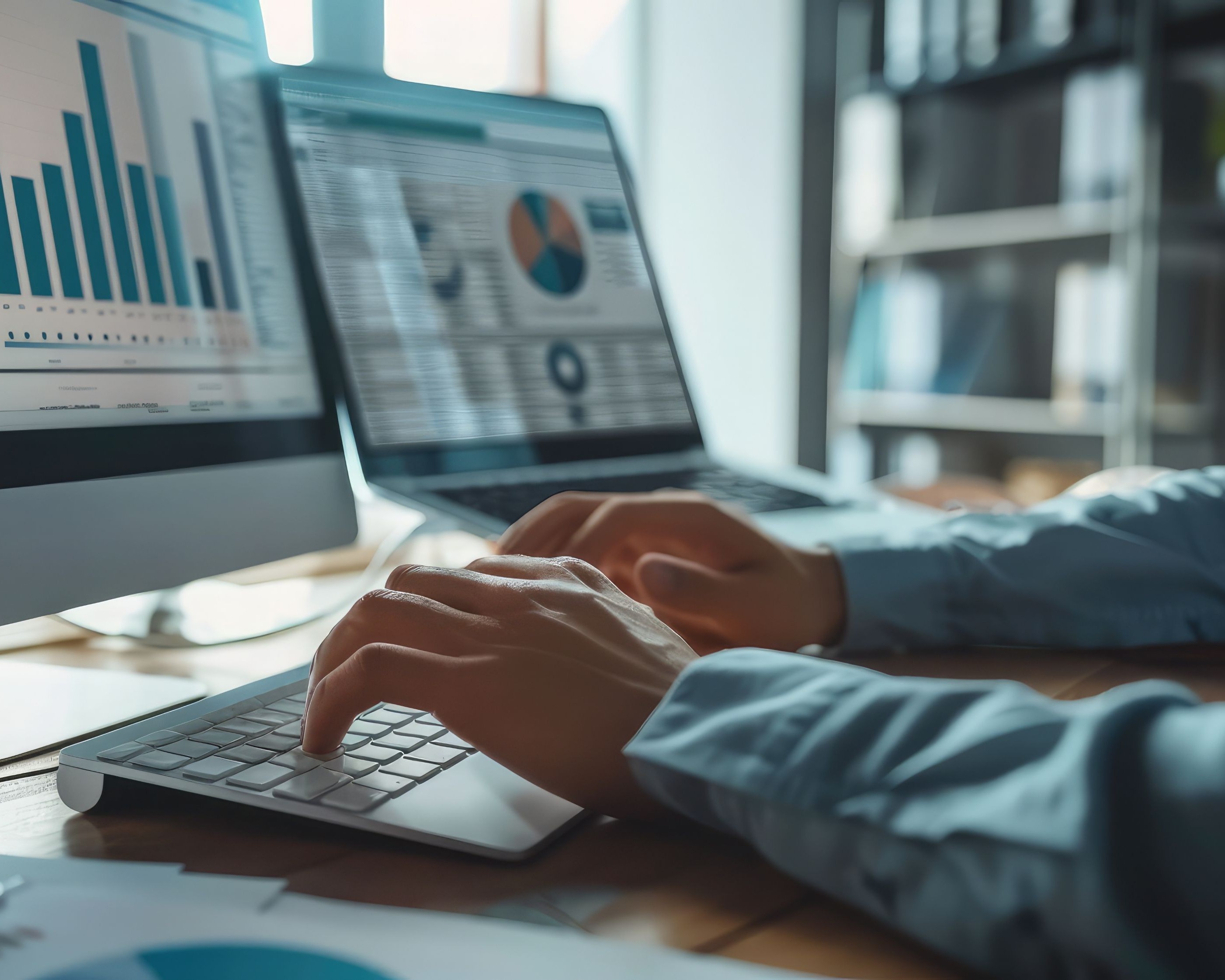 student talking to a professor