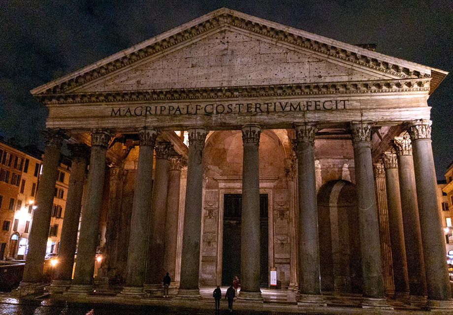 the Pantheon in Rome