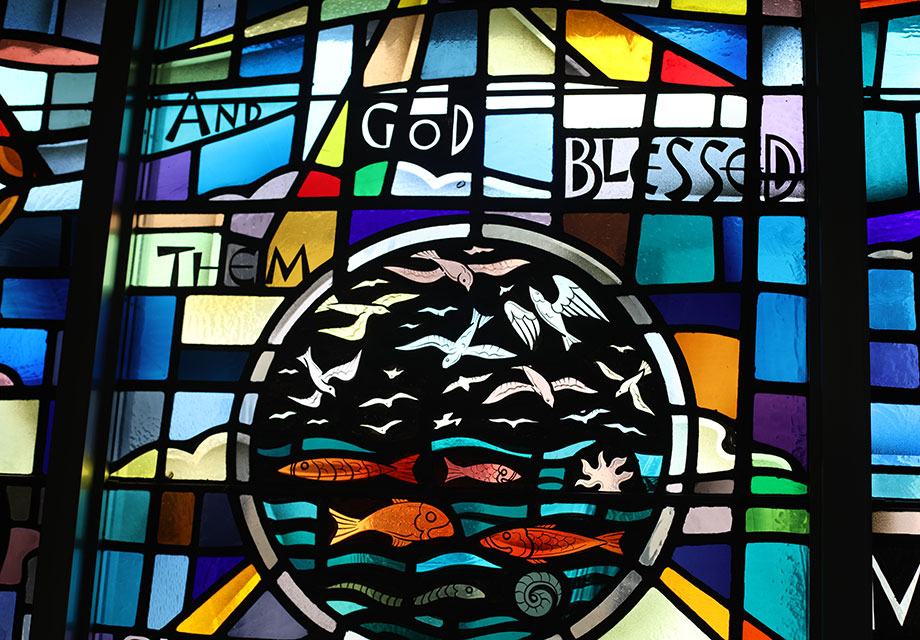 Salesian Spirituality at DeSales - Stained Glass