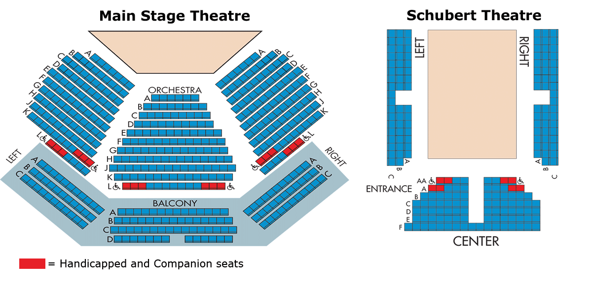 Act Theatre Seating Chart