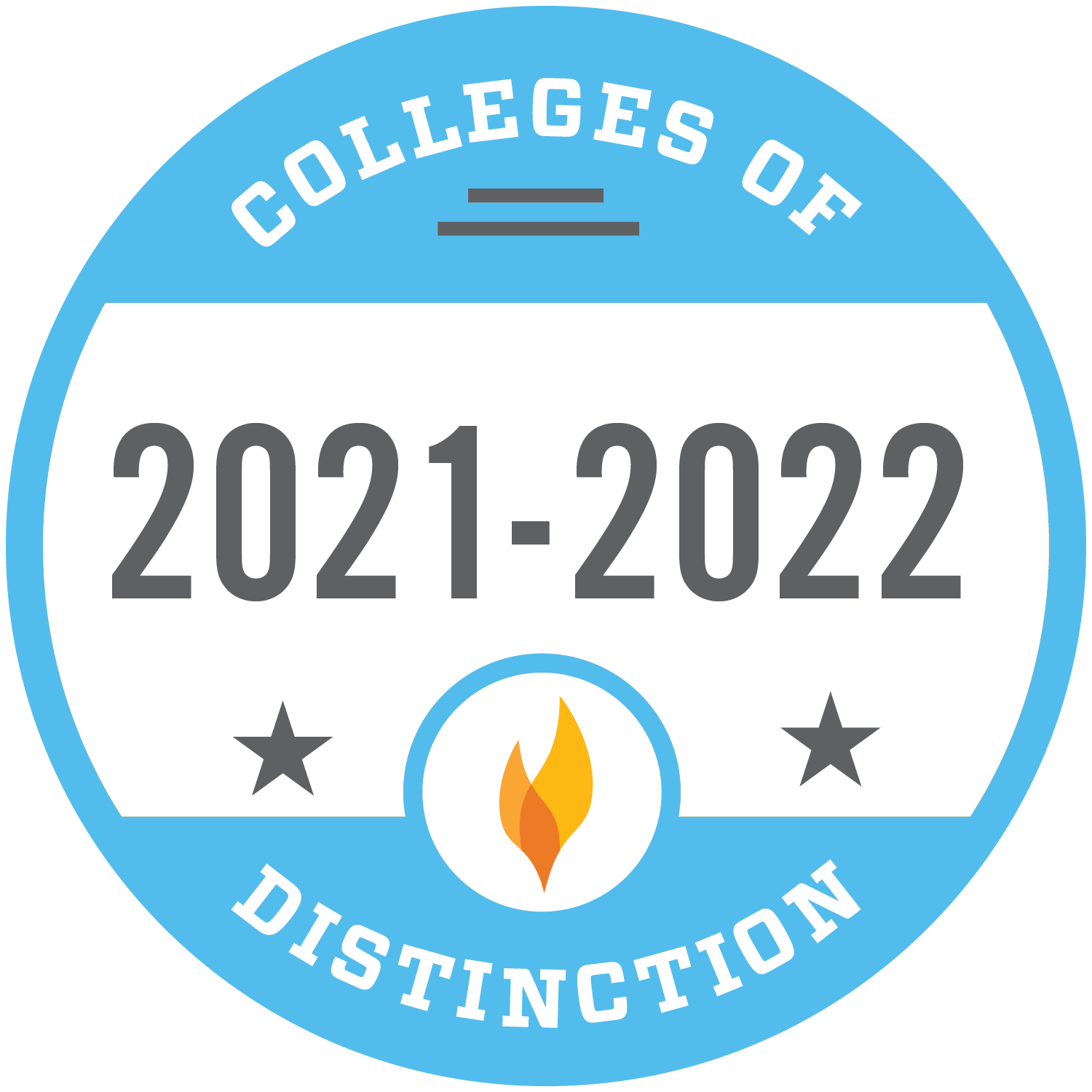 College of Distinction 20-21 Badge