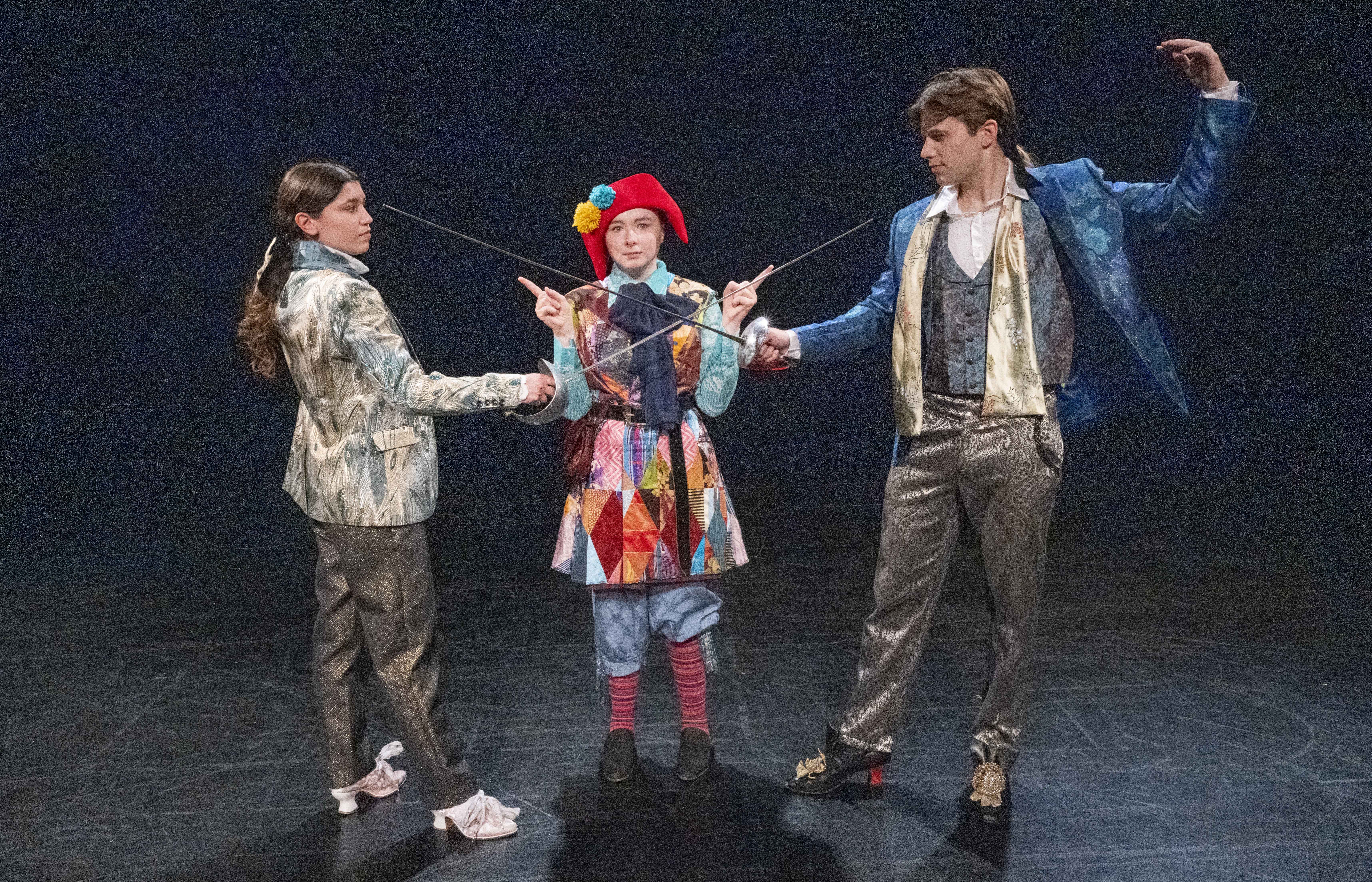 Scene from "The Servant of Two Masters"